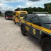 PRF flagra transporte escolar irregular na BR-316 em Castanhal